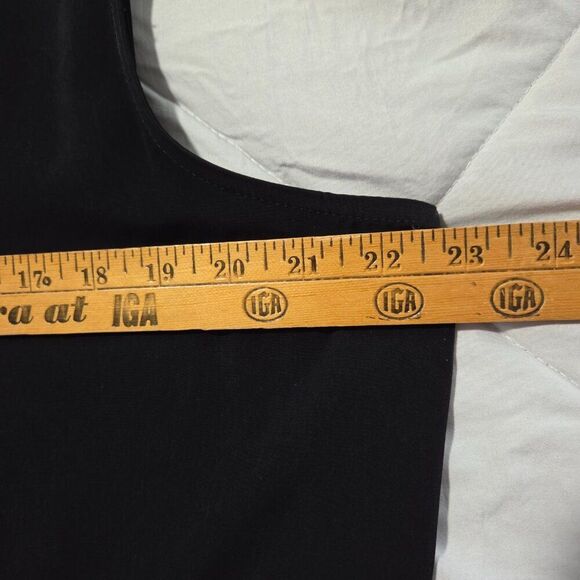 EUC NOTATIONS BLACK MINIMALIST SLEEVELESS TANK TOP SIZE XL - Picture 9 of 10